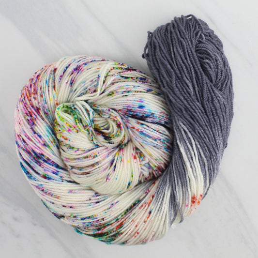 IT'S COMPLICATED Hand Dyed on Splendid Sport - Assigned Pooling Colorway