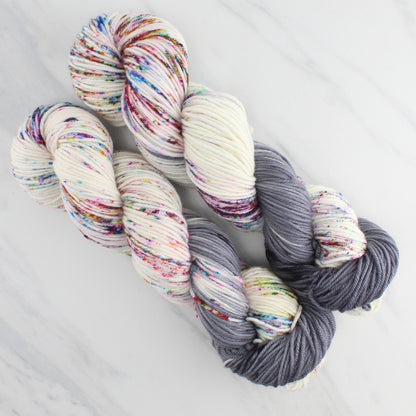 IT'S COMPLICATED Hand Dyed on Squoosh Worsted - Assigned Pooling Colorway