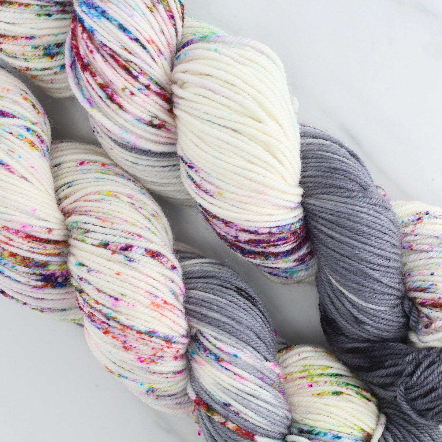 IT'S COMPLICATED Hand Dyed on Squoosh Worsted - Assigned Pooling Colorway