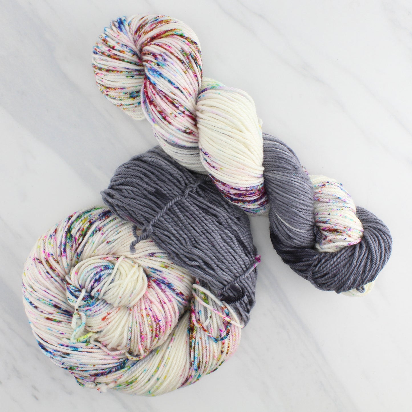 IT'S COMPLICATED Hand Dyed on Squoosh Worsted - Assigned Pooling Colorway