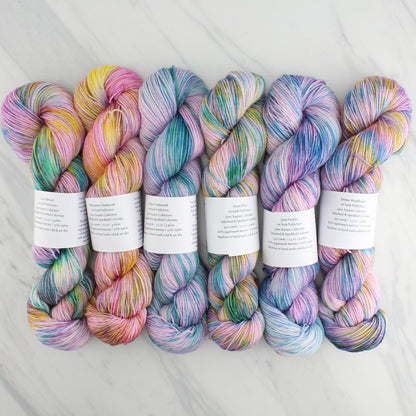 Jane Austen Collection - ELINOR DASHWOOD - Yarn Dyed to Order - Splashed & Speckled Colorway