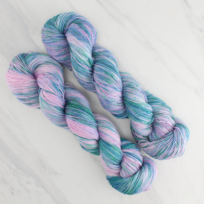 Jane Austen Collection - ELINOR DASHWOOD on Sock Perfection - Splashed and Speckled Colorway