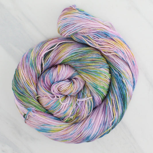 Jane Austen Collection - EMMA WOODHOUSE on Sock Perfection - Splashed and Speckled Colorway