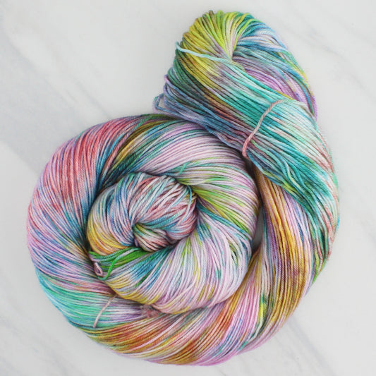 Jane Austen Collection - LIZZIE BENNET on Sock Perfection - Splashed and Speckled Colorway