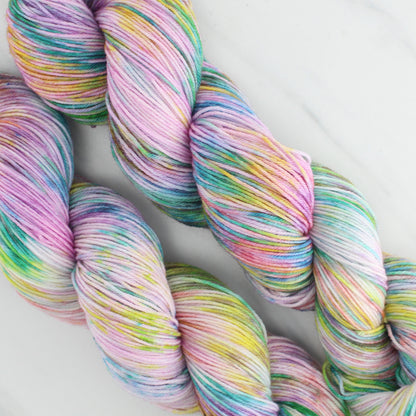 Jane Austen Collection - LIZZIE BENNET on Sock Perfection - Splashed and Speckled Colorway