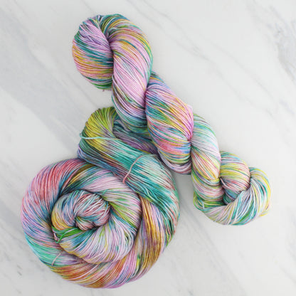 Jane Austen Collection - LIZZIE BENNET on Sock Perfection - Splashed and Speckled Colorway