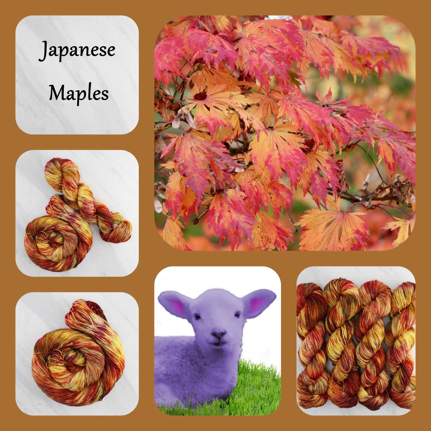 JAPANESE MAPLES - Yarn Dyed to Order