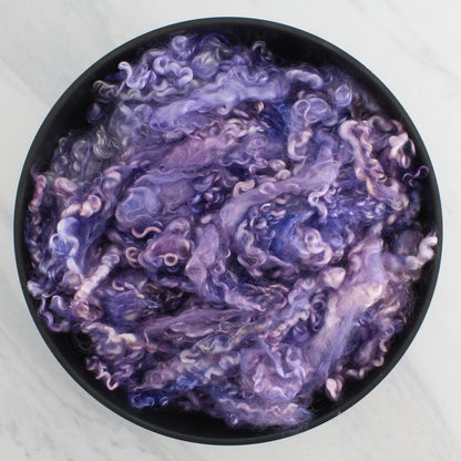 KID MOHAIR LOCKS in Lilac