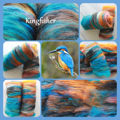 KINGFISHER Art Batts to Spin and Felt