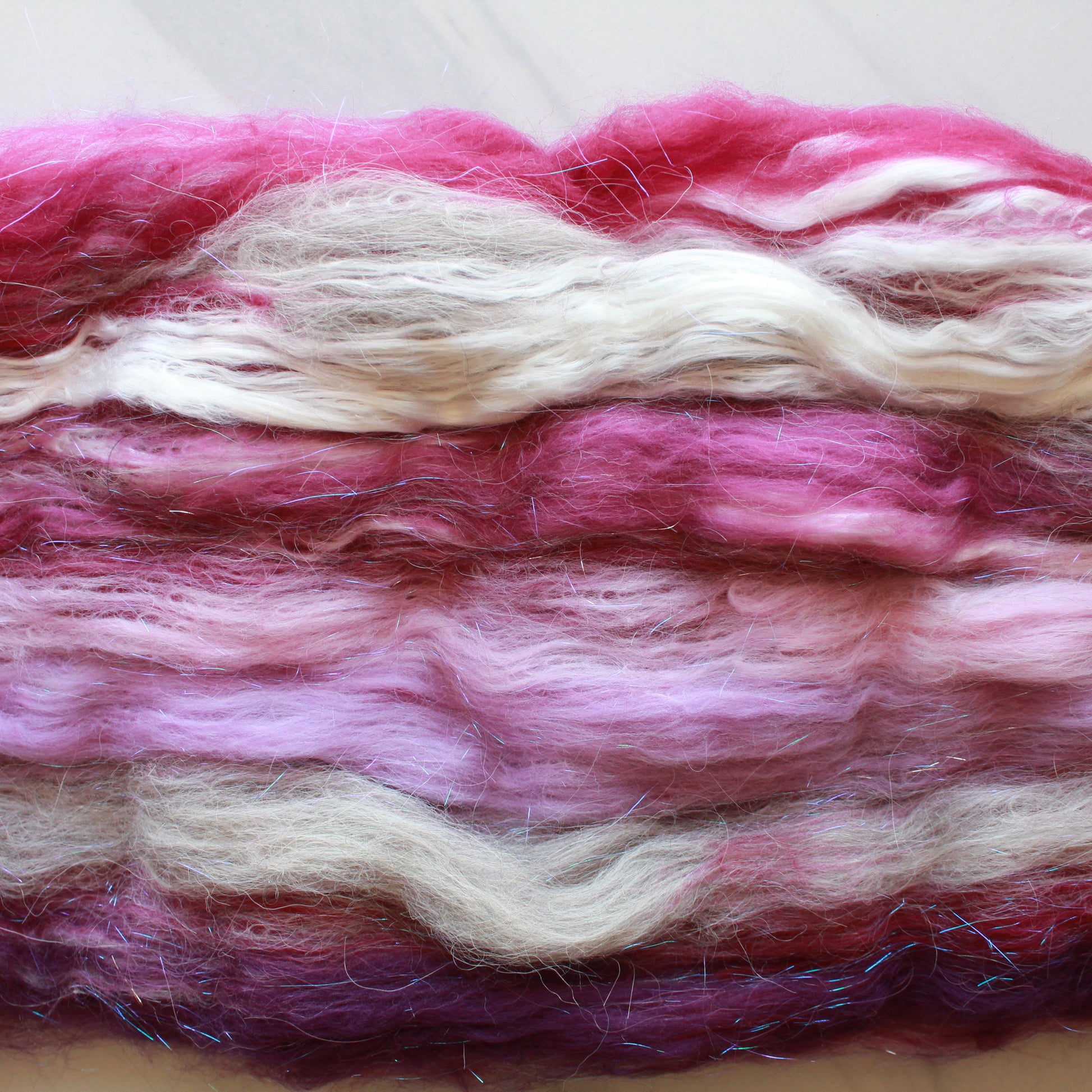 KRISTIN LAVRANSDATTER Soft Luxury Art Batts to Spin and Felt - Purple Lamb