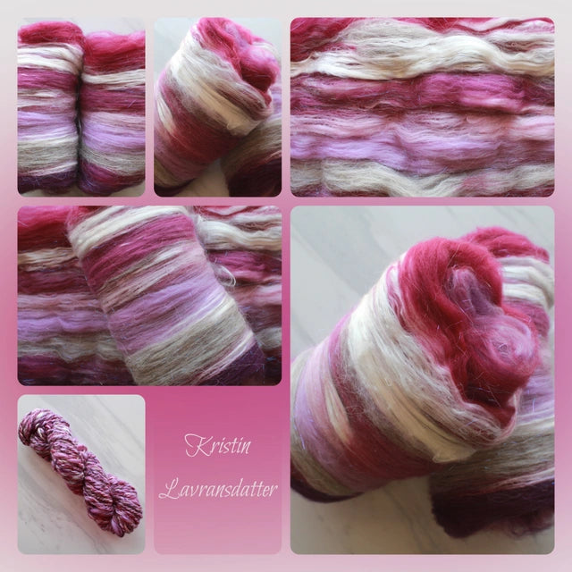 KRISTIN LAVRANSDATTER Soft Luxury Art Batts to Spin and Felt