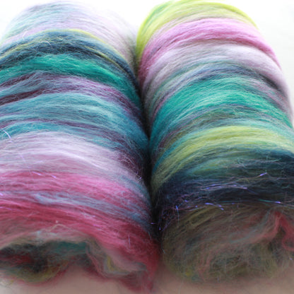 LAKE COMO Spinning Fiber Batt - Purple Lamb