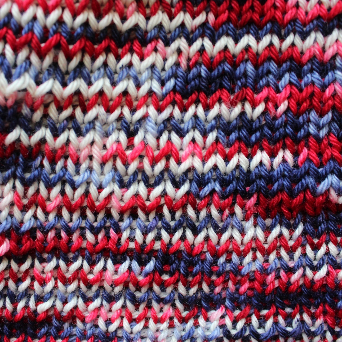 LIBERTY Hand Dyed on Squoosh Worsted - Block Variegated Colorway