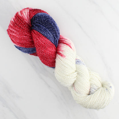 LIBERTY Hand Dyed on Twinkle Sock - Block Variegated Yarn