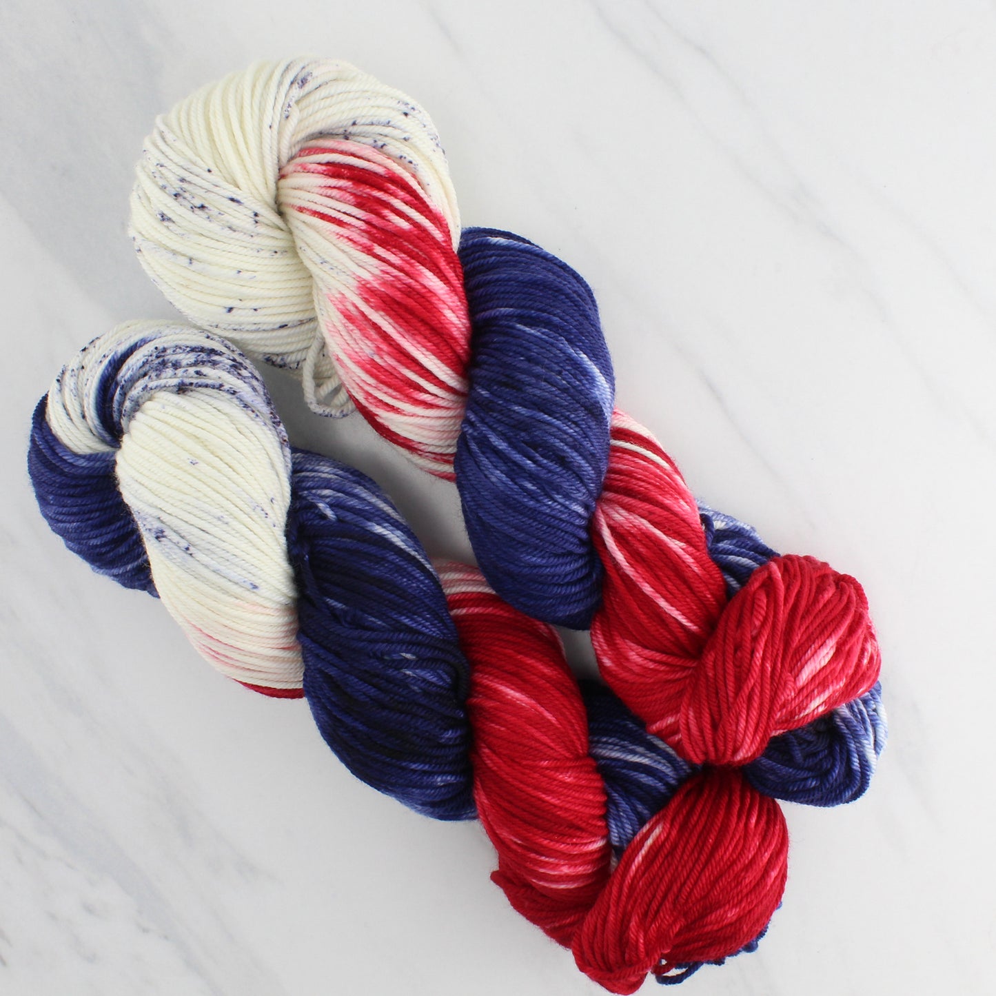 LIBERTY Hand Dyed on Squoosh Worsted - Block Variegated Colorway