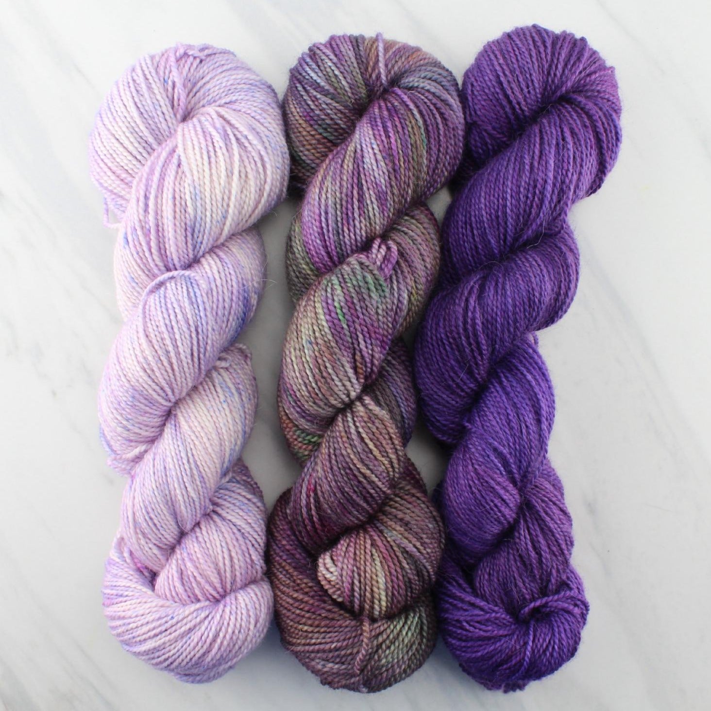 REGAL Hand-Dyed Yarn on Buttery Soft DK - Purple Lamb