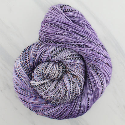 LILAC on Stained Glass Fingering - Indie-Dyed Yarn
