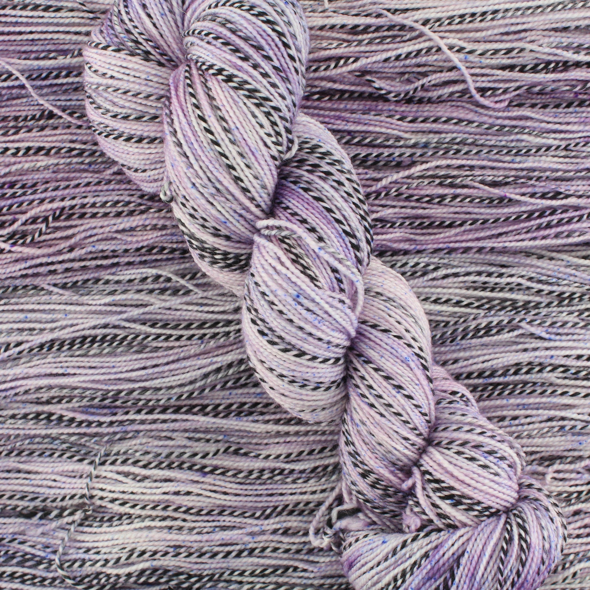 LILAC on Stained Glass Sock - Indie-Dyed Yarn - Purple Lamb