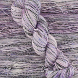 LILAC Hand-Dyed Yarn on Stained Glass Sock