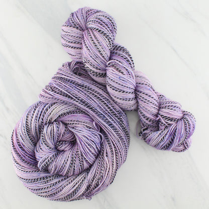 LILAC on Stained Glass Sock - Indie-Dyed Yarn - Purple Lamb