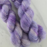 LILAC Indie-Dyed Yarn on Suri Lace Cloud