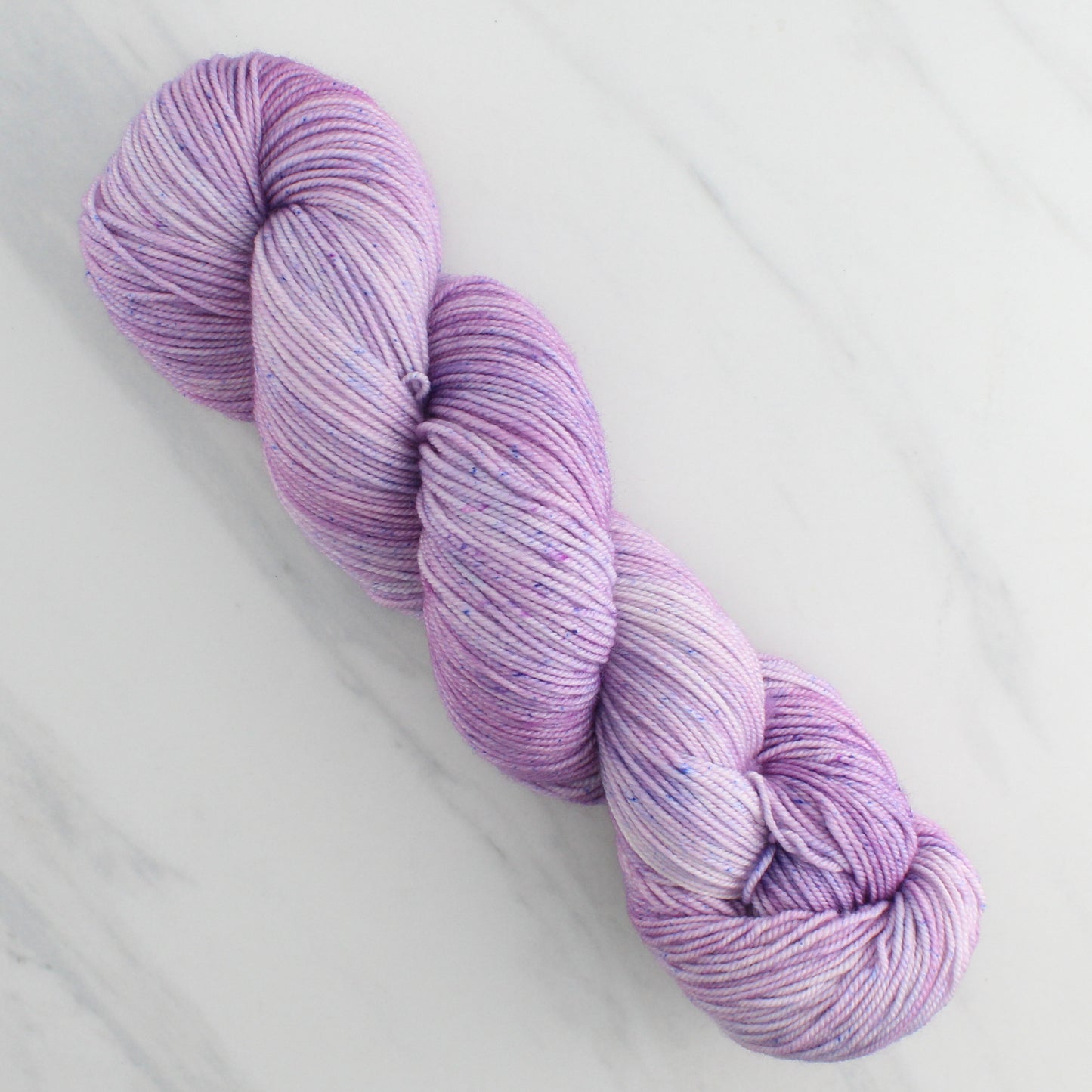 LILAC Hand Dyed on Splendid Sport - Semi-Solid Colorway with Speckles