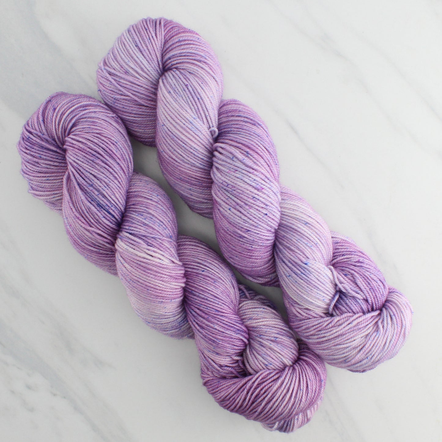 LILAC Hand Dyed on Splendid Sport - Semi-Solid Colorway with Speckles