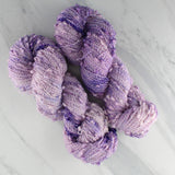 LILAC Indie-Dyed Yarn on Squiggle Sock