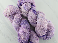LILAC Indie-Dyed Yarn on Squiggle Sock