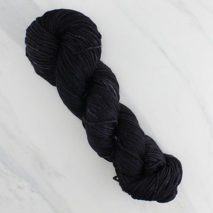 LITTLE BLACK DRESS Hand Dyed on Squoosh DK - Semi-Solid Colorway