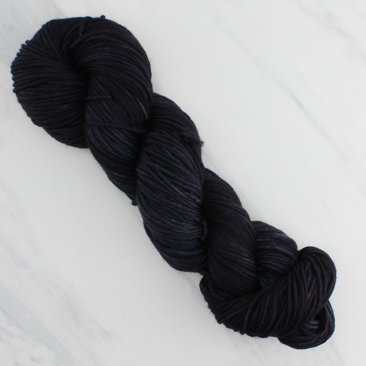 LITTLE BLACK DRESS on Squoosh Worsted - Semi-Solid Colorway