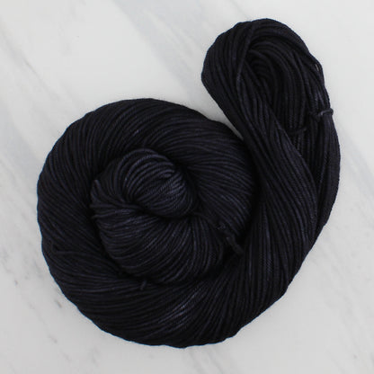 LITTLE BLACK DRESS on Squoosh Worsted - Semi-Solid Colorway