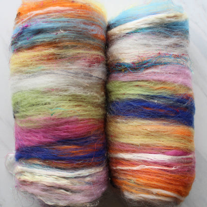 JONES' LES VENDEUSES DE TISSUE Art Batts to Spin and Felt