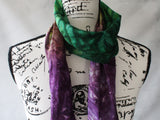 LOTHLORIEN Hand-Dyed Silk Scarf - 8 x 72 inches