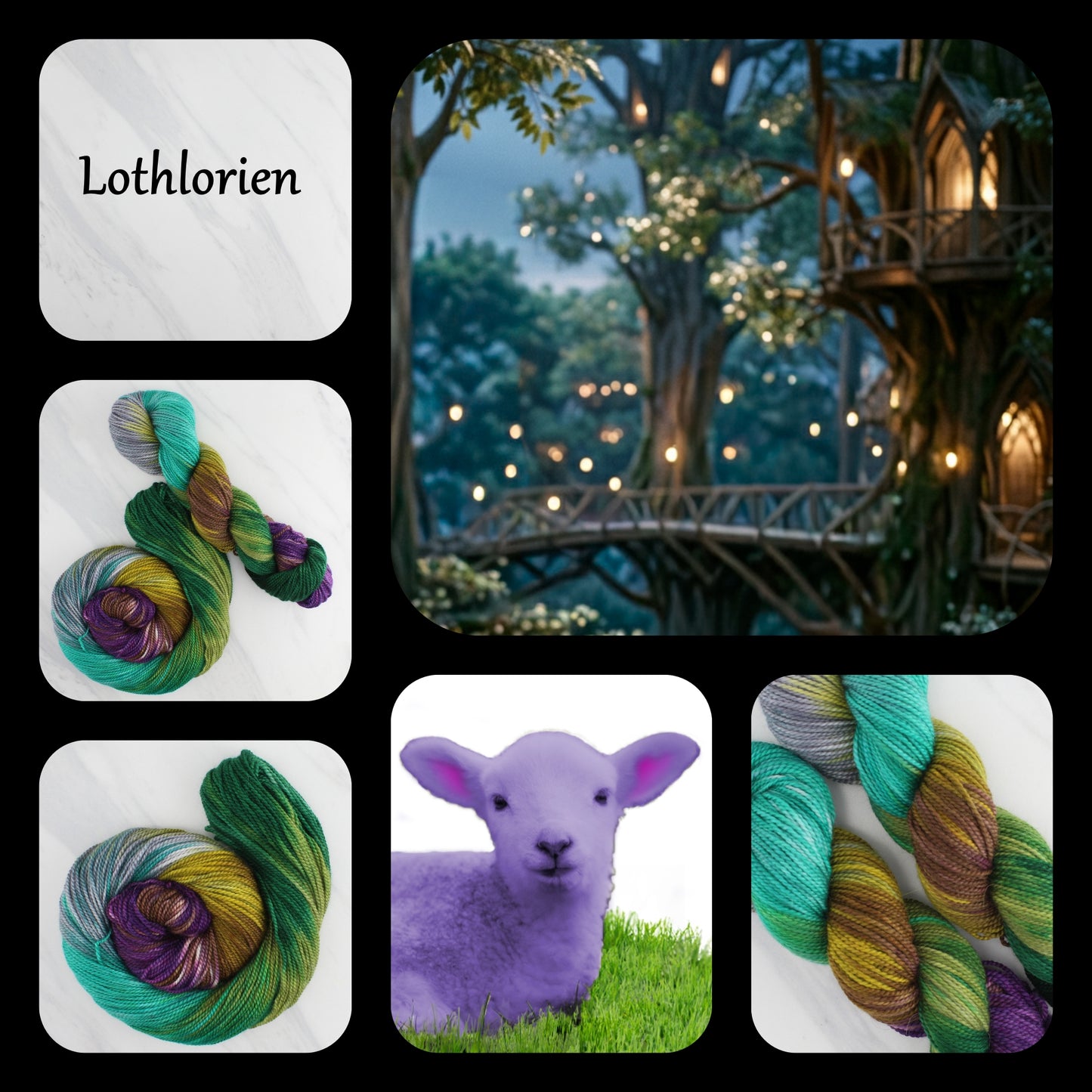 The Lord of the Rings Collection - LOTHLORIEN - Yarn Dyed to Order