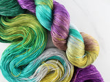 LOTHLORIEN Indie-Dyed Yarn on Diamond Silk Sock