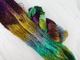 LOTHLORIEN Hand-Dyed Yarn on Squiggle Sock