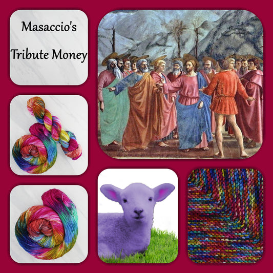 MASACCIO'S TRIBUTE MONEY - Yarn Dyed to Order