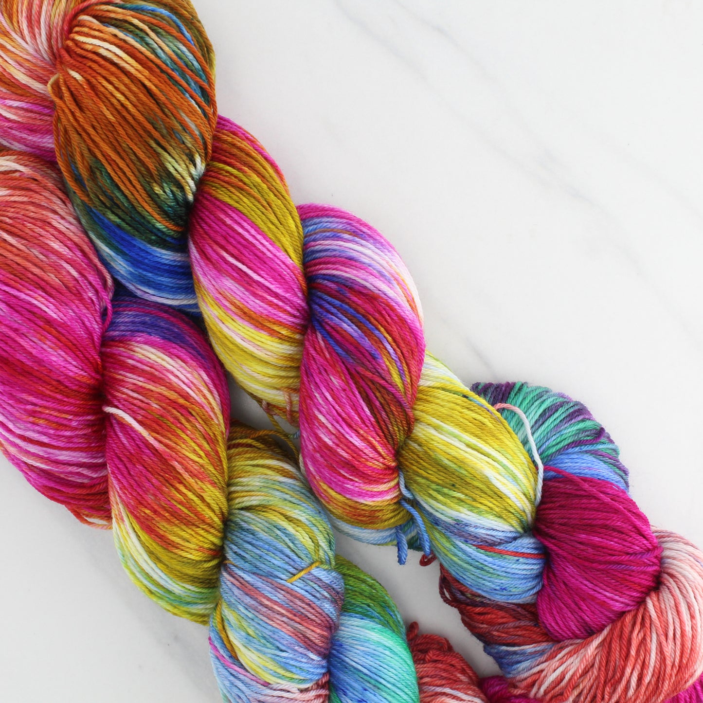 MASACCIO'S TRIBUTE MONEY Hand Dyed on Sock Perfection - Block Variegated Yarn