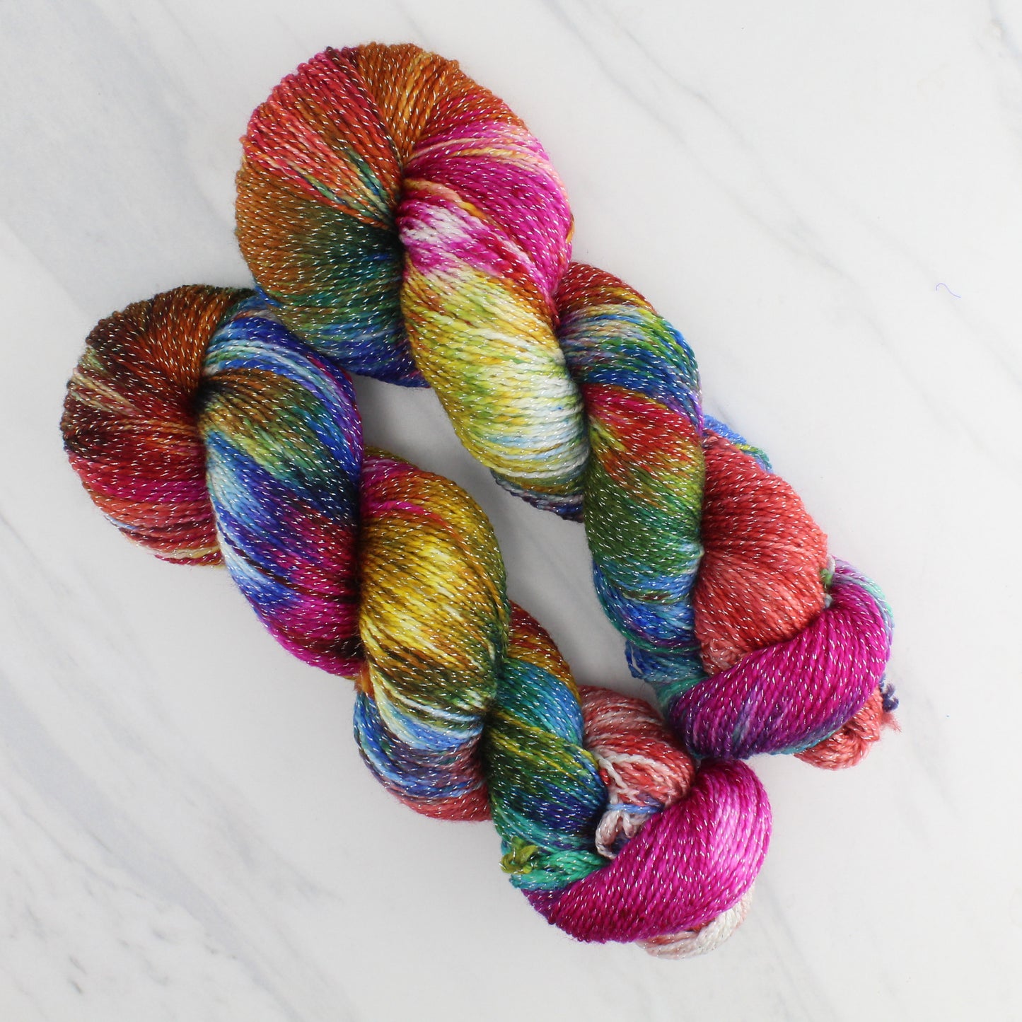 MASACCIO'S TRIBUTE MONEY Hand Dyed on Twinkle Fingering - Block Variegated Yarn