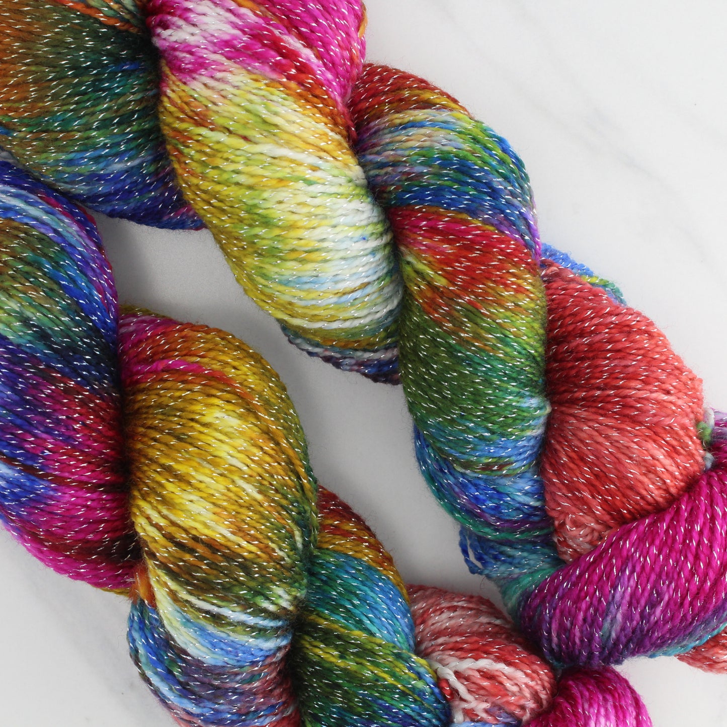 MASACCIO'S TRIBUTE MONEY Hand Dyed on Twinkle Fingering - Block Variegated Yarn