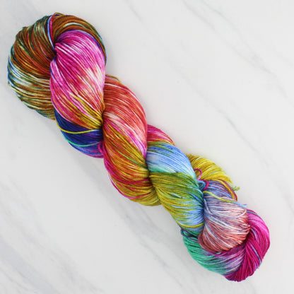 MASACCIO'S TRIBUTE MONEY Hand Dyed on Sock Perfection - Block Variegated Yarn