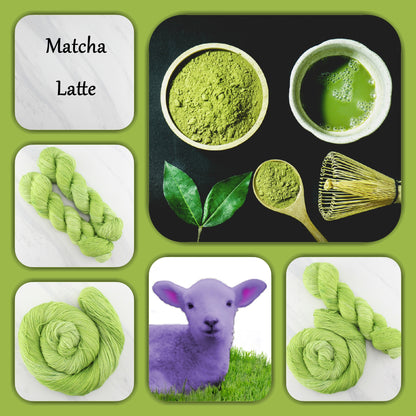 MATCHA LATTE - Yarn Dyed to Order