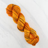 Butterfly Collection - MONARCH BUTTERFLY Hand-Dyed Yarn on Stained Glass Sock