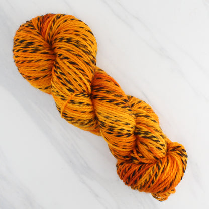 MONARCH BUTTERFLY Hand Dyed on Stained Glass DK - Tonal Colorway