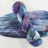 MONET'S CATHEDRAL Indie-Dyed Yarn on Diamond Silk Sock