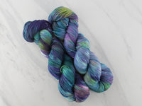 MONET'S CATHEDRAL Indie-Dyed Yarn on Feather Sock