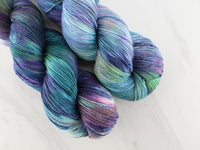 MONET'S CATHEDRAL Indie-Dyed Yarn on Feather Sock