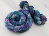 MONET'S CATHEDRAL Indie-Dyed Yarn on Feather Sock