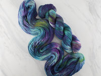 MONET'S CATHEDRAL Indie-Dyed Yarn on Feather Sock